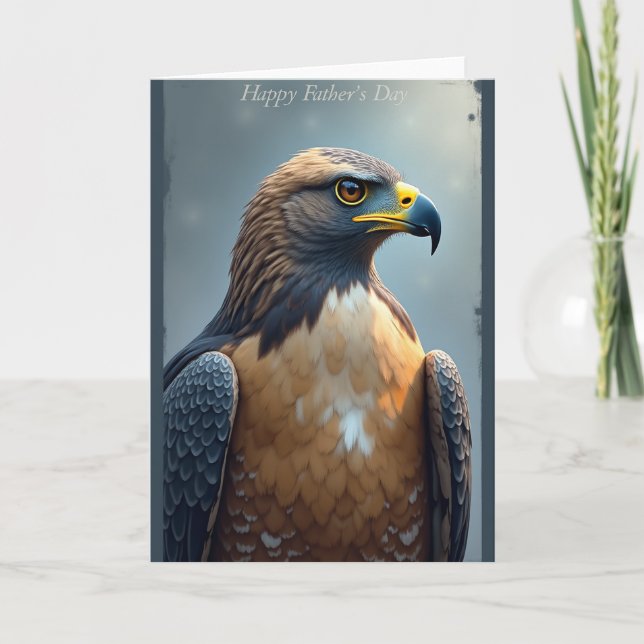 Noble Bird Fathers Day Card (Front)