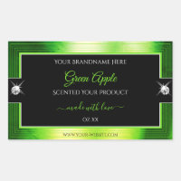 Noble Black Marbled Green Brilliants Product Label