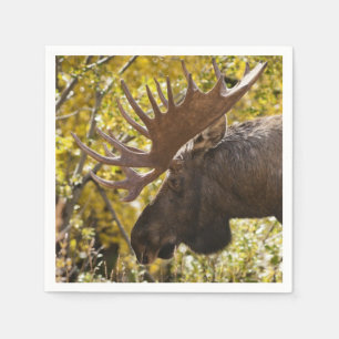 Noble Bull Moose Napkin