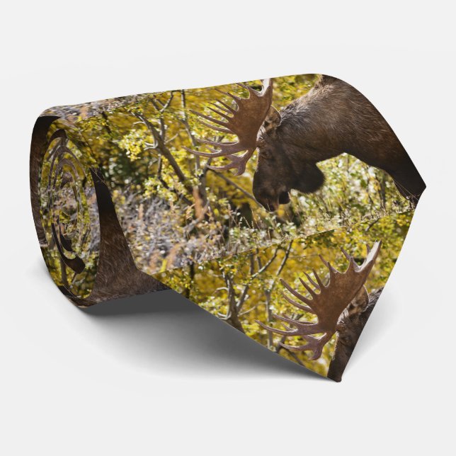 Noble Bull Moose Tie (Rolled)
