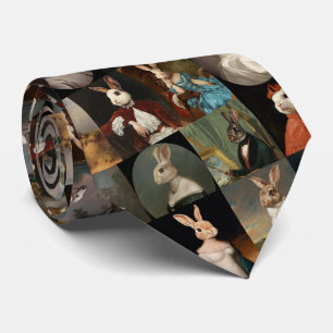 Noble Bunnies Portrait Collection Tie