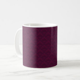 Noble burgundy in art deco style. coffee mug