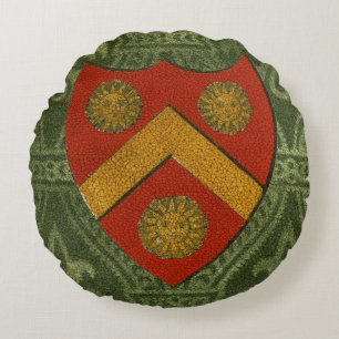 Noble Crest V Round Cushion