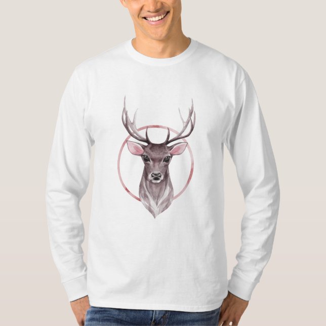 Noble deer 2 T-Shirt (Front)