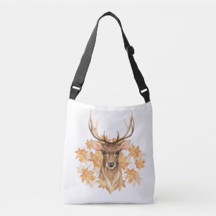 Noble deer. Autumn Crossbody Bag