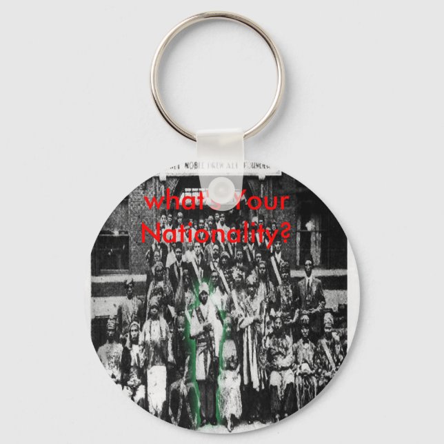 Noble Drew Ali Keychain (Front)