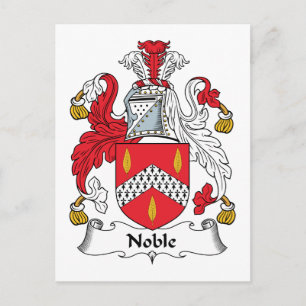 Noble Family Crest Postcard