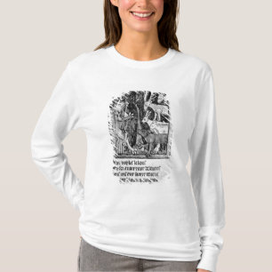 Noble holding, illustration 'Roman de Renart' T-Shirt
