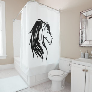 Noble Horse Shower Curtain