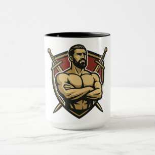 Noble Lion Shield Mug