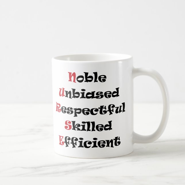 Noble Nurse Coffee Mug (Right)