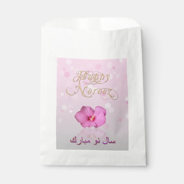 Noble Persian New Year Bloom - Favour Bag (Front)