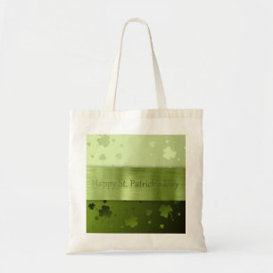Noble St. Patrick's Day Shamrocks - Budget Tote Bag