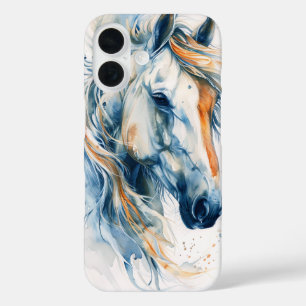 Noble White Horse iPhone 16 Case