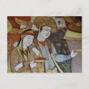 Nobles at the Court of Shah Abbas I Postcard