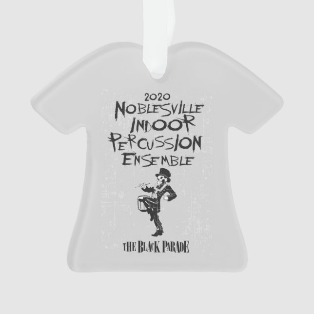 Noblesville Indoor Percussion 2020 Ornament (Front)
