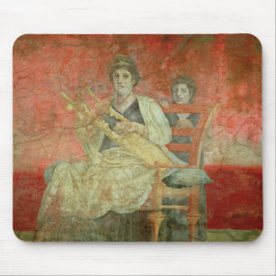 Noblewoman playing a Cithera Mouse Mat