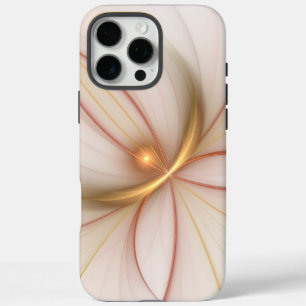 Nobly Copper And Gold Abstract Modern Fractal Art iPhone 16 Pro Max Case