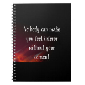 Nobody Can Make You Feel Notebook