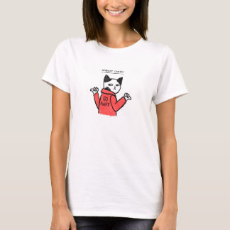 Nobody Cares! Go Away Cats Meme T-Shirt