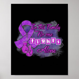 Nobody Fight Alone Heimerheimer's Awareness Poster