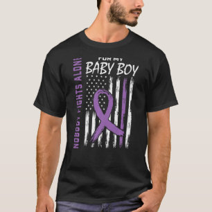 Nobody Fights Alone Baby Boy Son Lupus Awareness F T-Shirt
