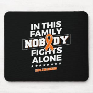 Nobody Fights Alone Crps Awareness Mouse Mat
