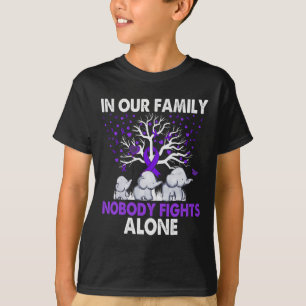 Nobody Fights Alone Family Elephants Heimerheimer T-Shirt