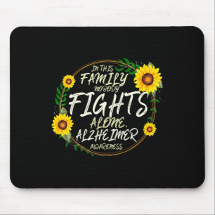 Nobody Fights Alone. Family Support. Heimerheimer Mouse Mat