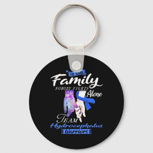 Nobody Fights Alone Team Hydrocephalus Warriors Key Ring