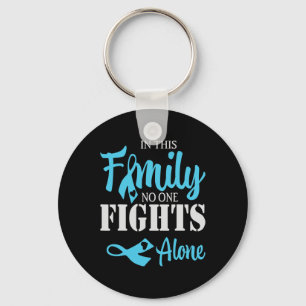 Nobody Fights Diabetes Alone Support Diabetes Awar Key Ring