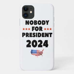 Nobody for President 2024 iPhone 11 Case