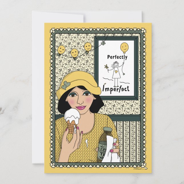 Nobody Is Perfect_C Flat Card 5"x7" (Front)