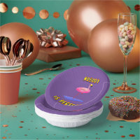 Nobody is perfect - flamingo with swimming ring