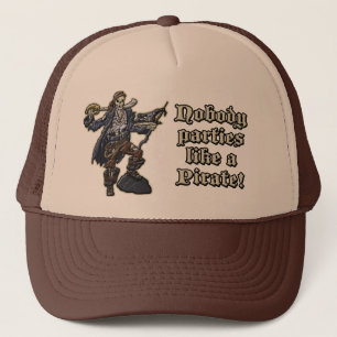 Nobody Parties... Trucker Hat