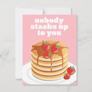 Nobody Stacks up to You Holiday Card