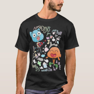 Nobody's A Nobody Gumball and Darwin T-Shirt