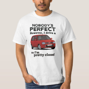 Nobody's perfect with a Micra/March K11C T-Shirt