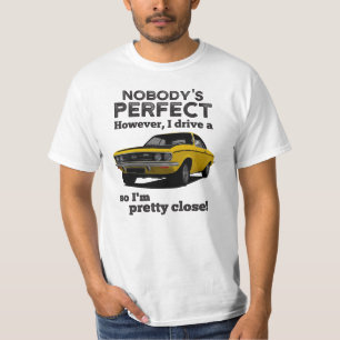 Nobody's perfect with Manta A coupé T-Shirt