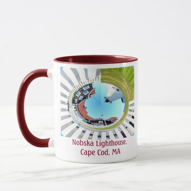 Nobska Lighthouse Mug (Left)