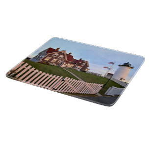 Nobska Point Lighthouse Massachusett Cutting Board