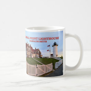 Nobska Point Lighthouse, Massachusetts Mug