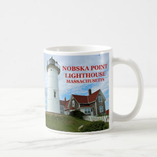 Nobska Point Lighthouse, Massachusetts Mug