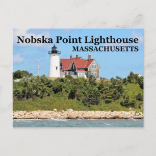 Nobska Point Lighthouse, Massachusetts Postcard