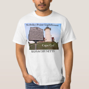 Nobska Point Lighthouse, Massachusetts T-Shirt