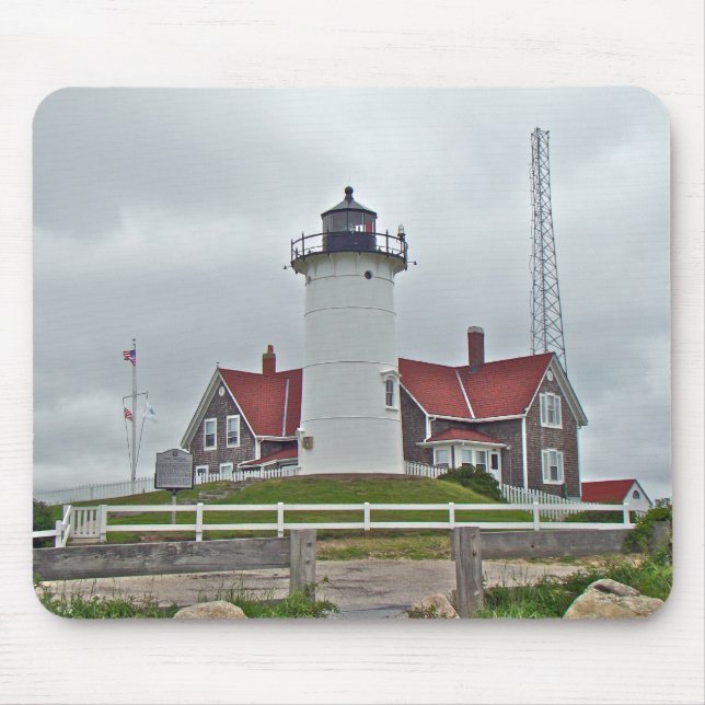 Nobska Point Lighthouse Series Mouse Mat (Front)