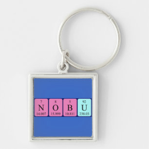 Nobu periodic table name keyring
