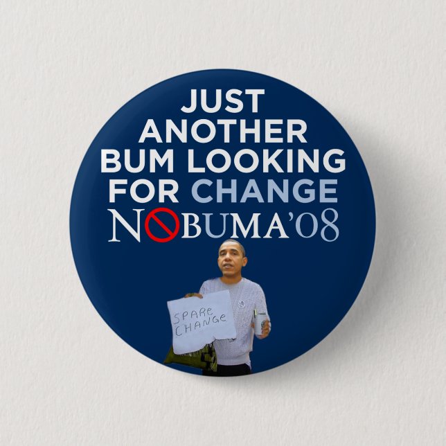 Nobuma Looking For Change Button (Front)