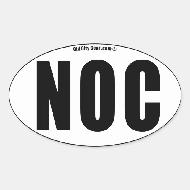 Nocatee - Neighbourhood (qty 4) Oval Sticker (Front)
