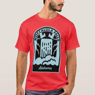 Noccalula Falls Alabama Oversized T-Shirt